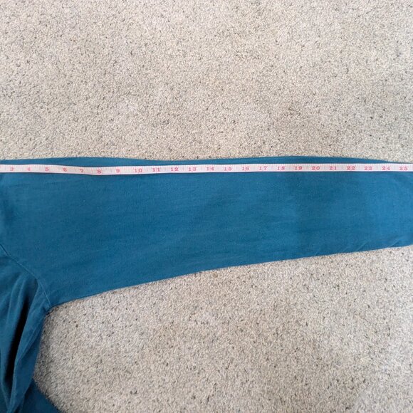 Pact Shirt Mens Large Blue Long Sleeve Pocket Organic Cotton Crewneck Tee - Picture 3 of 11